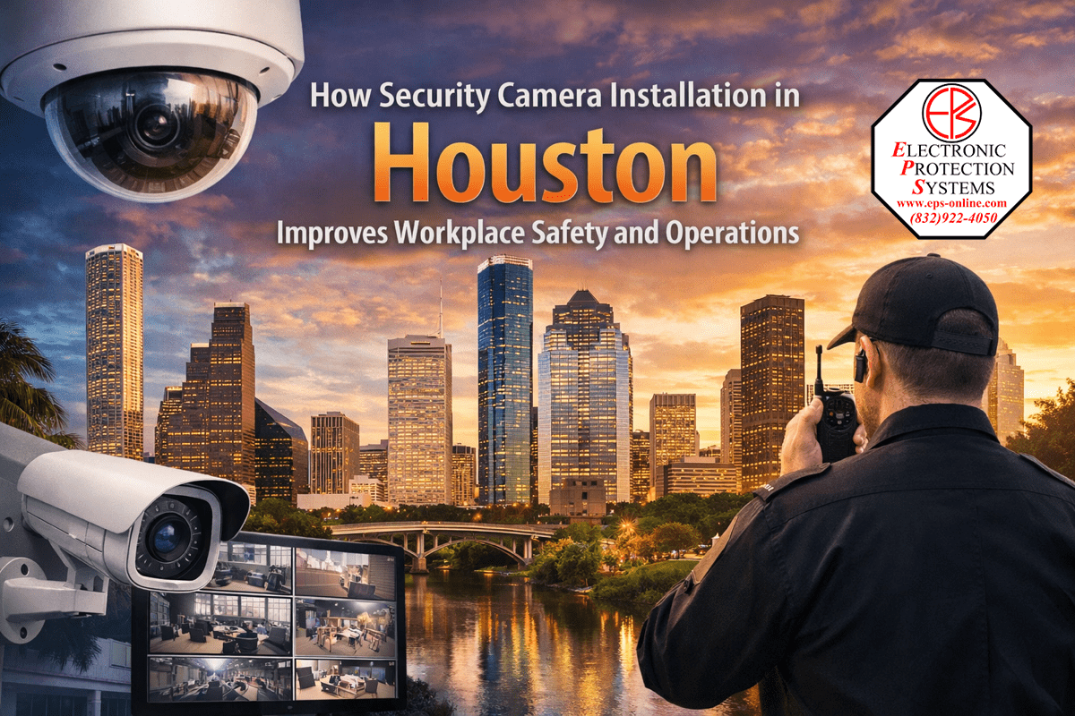 How Security Camera Installation in Houston Improves Workplace Safety and Operations