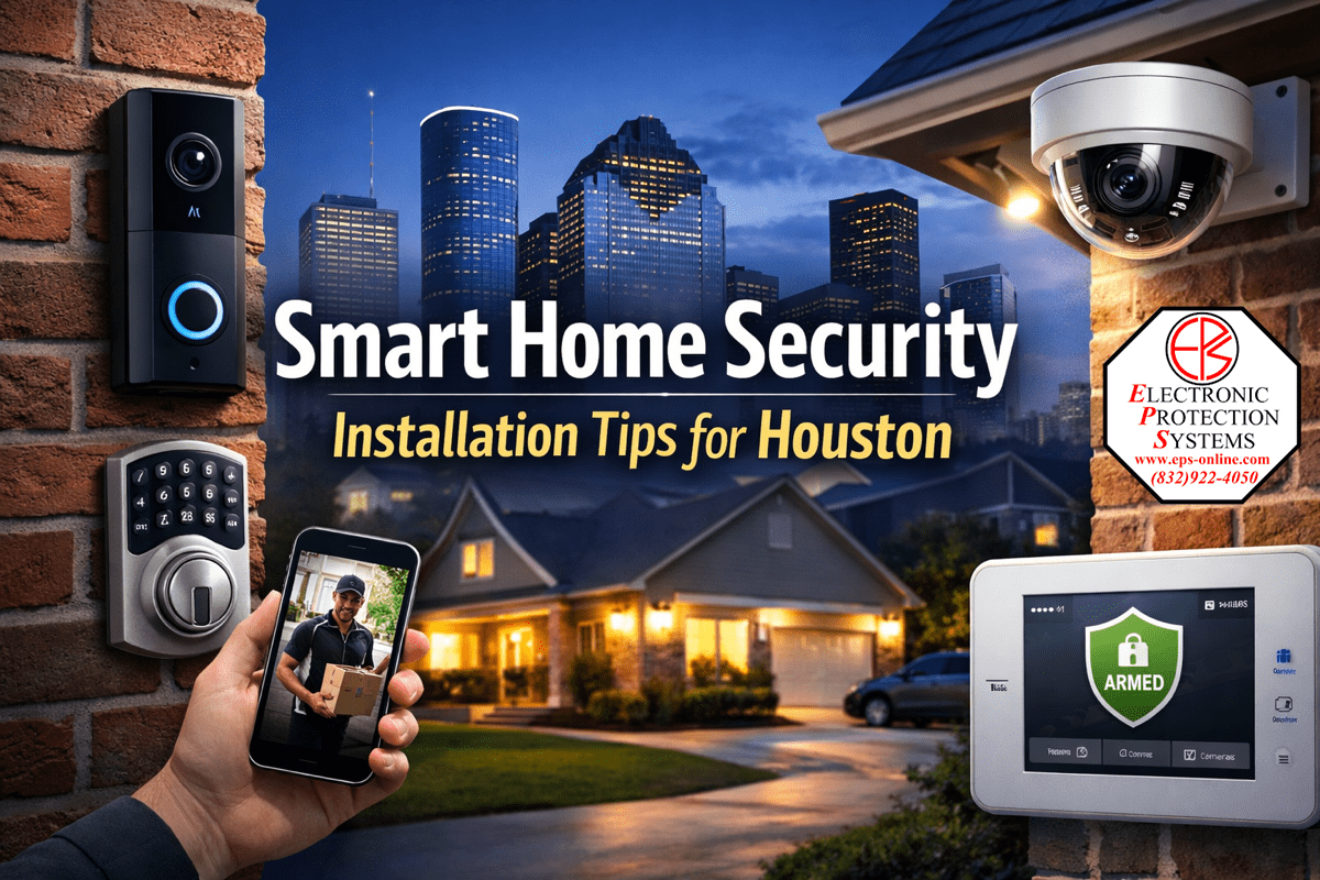 Smart home security installation tips for Houston